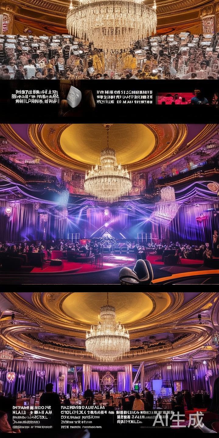 除了赌博娱乐，赌场内还设有豪华的表演厅，定期举办国